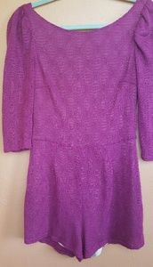 Crocheted Short Romper